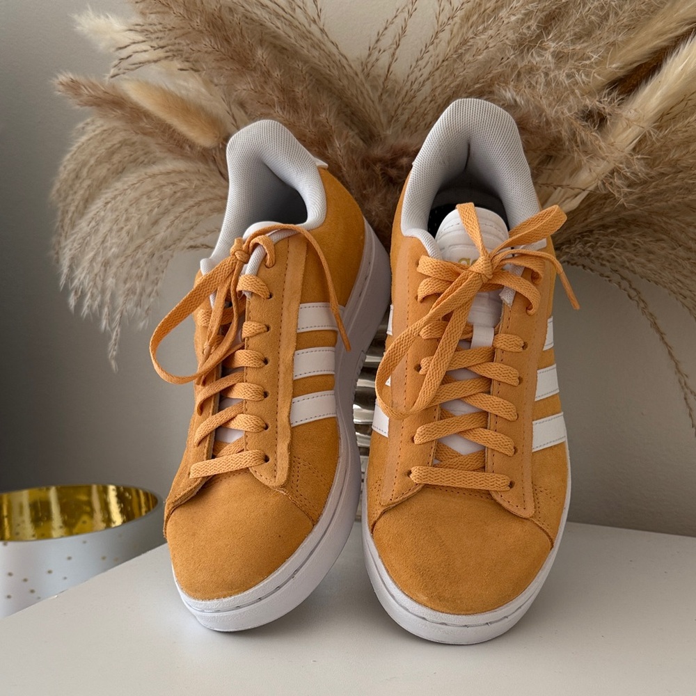 Adidas Women's Bright Orange Sneakers